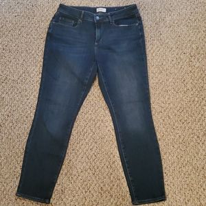 Loft curvy skinny jeans